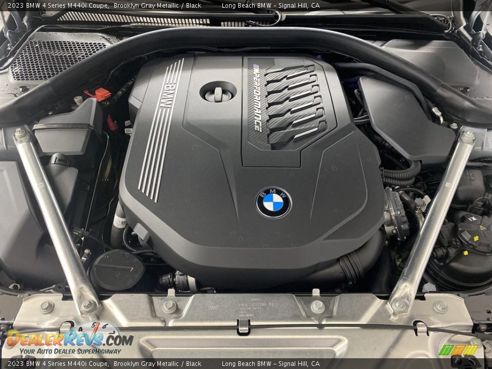 2023 BMW 4 Series M440i Coupe 3.0 Liter DI TwinPower Turbocharged DOHC 24-Valve VVT Inline 6 Cylinder Engine Photo #9