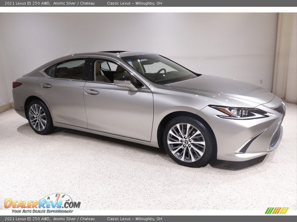 Atomic Silver 2021 Lexus ES 250 AWD Photo #1