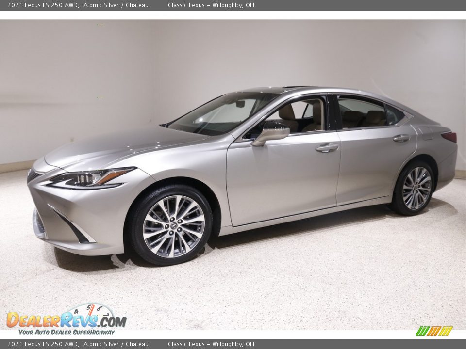 Front 3/4 View of 2021 Lexus ES 250 AWD Photo #3