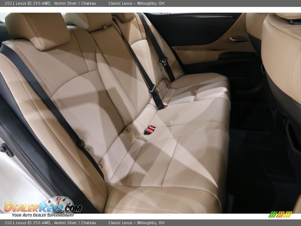 Rear Seat of 2021 Lexus ES 250 AWD Photo #16