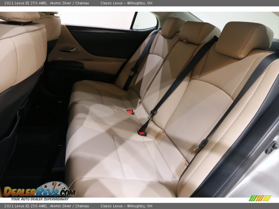 Rear Seat of 2021 Lexus ES 250 AWD Photo #17