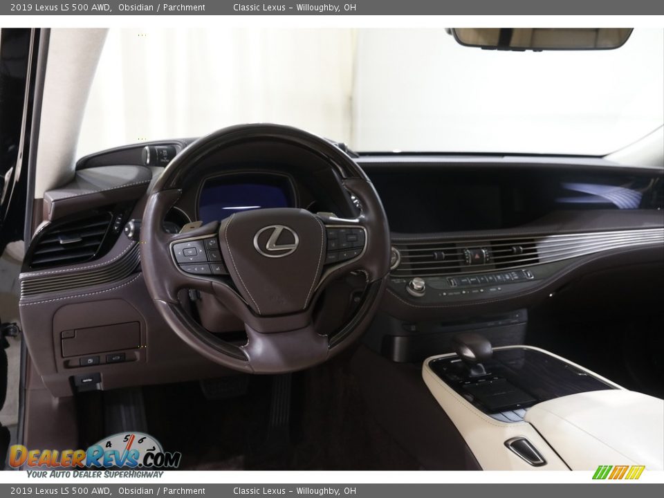 Dashboard of 2019 Lexus LS 500 AWD Photo #6