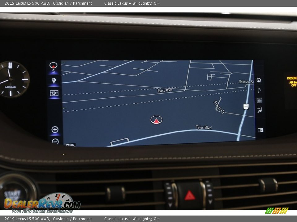Navigation of 2019 Lexus LS 500 AWD Photo #10