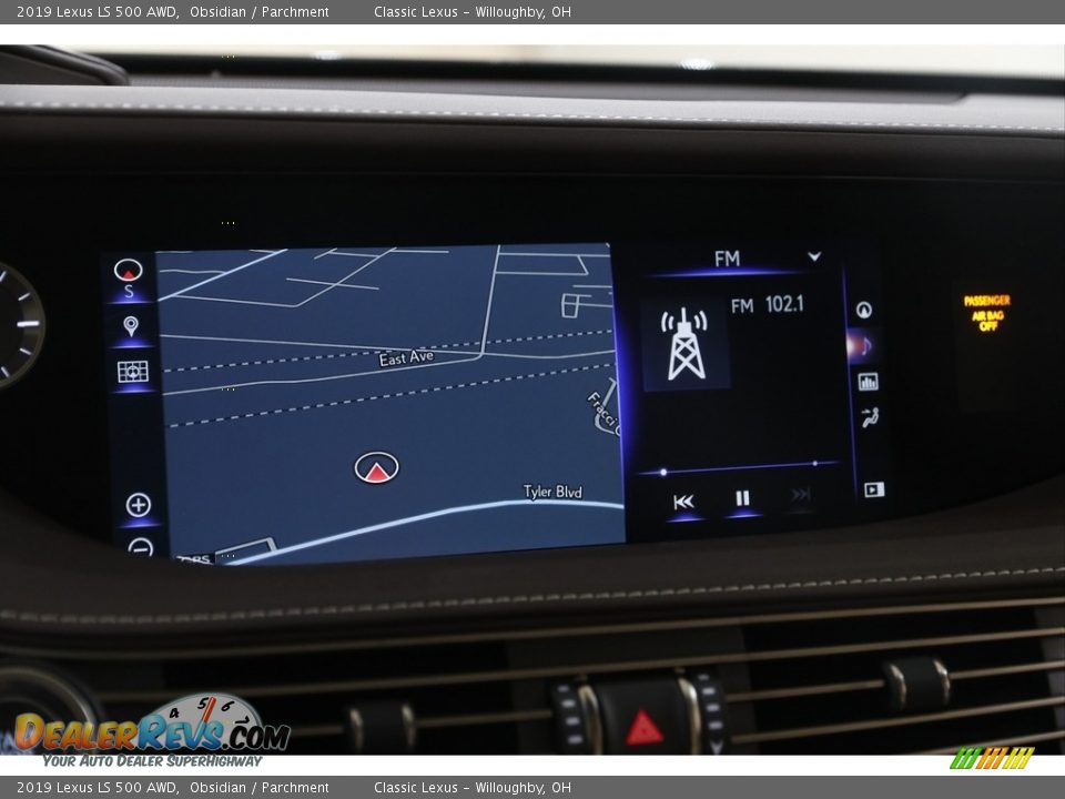 Controls of 2019 Lexus LS 500 AWD Photo #11