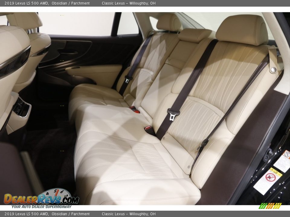 Rear Seat of 2019 Lexus LS 500 AWD Photo #18