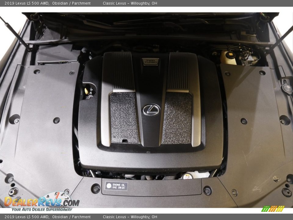 2019 Lexus LS 500 AWD 3.5 Liter Twin Turbocharged DOHC 24-Valve VVT-iE V6 Engine Photo #20
