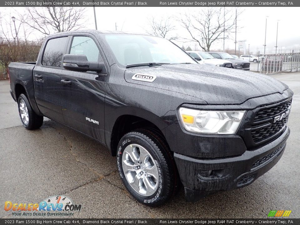 Front 3/4 View of 2023 Ram 1500 Big Horn Crew Cab 4x4 Photo #7