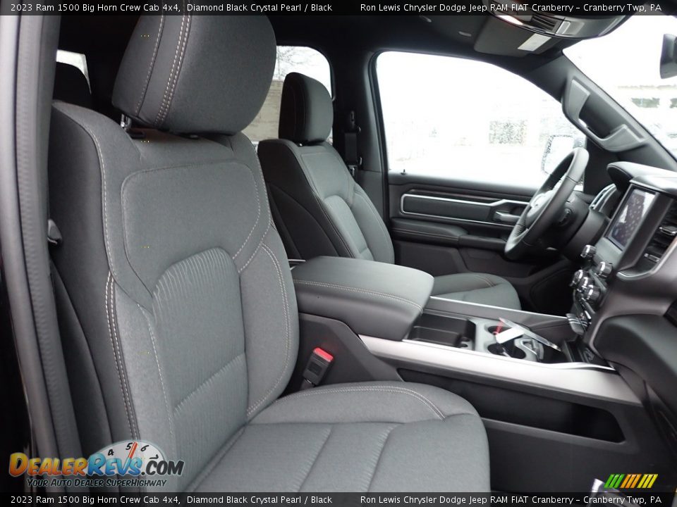 Front Seat of 2023 Ram 1500 Big Horn Crew Cab 4x4 Photo #10