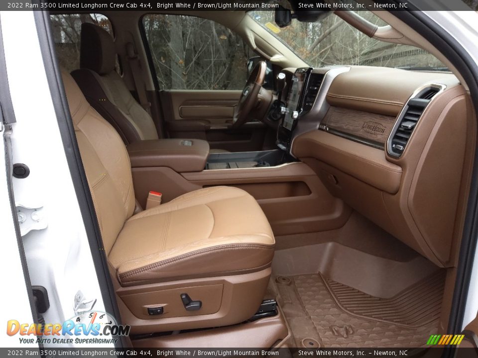 Front Seat of 2022 Ram 3500 Limited Longhorn Crew Cab 4x4 Photo #24