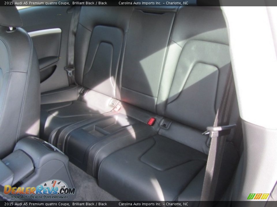 2015 Audi A5 Premium quattro Coupe Brilliant Black / Black Photo #19