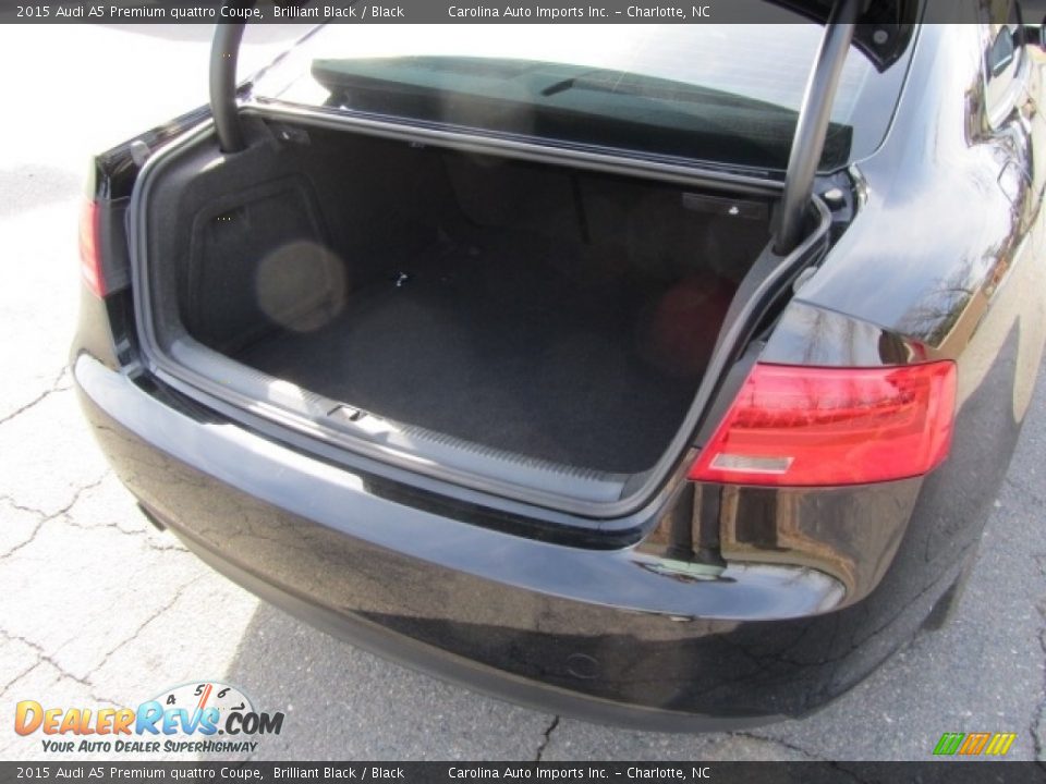 2015 Audi A5 Premium quattro Coupe Brilliant Black / Black Photo #20