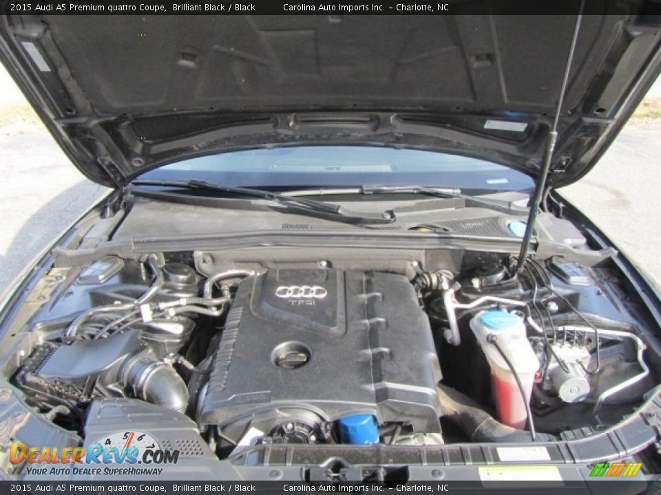 2015 Audi A5 Premium quattro Coupe Brilliant Black / Black Photo #25