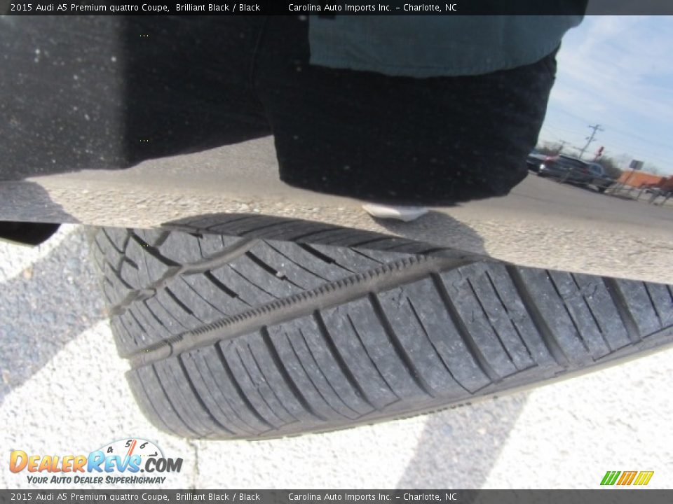 2015 Audi A5 Premium quattro Coupe Brilliant Black / Black Photo #27