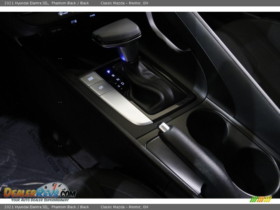 2021 Hyundai Elantra SEL Phantom Black / Black Photo #13