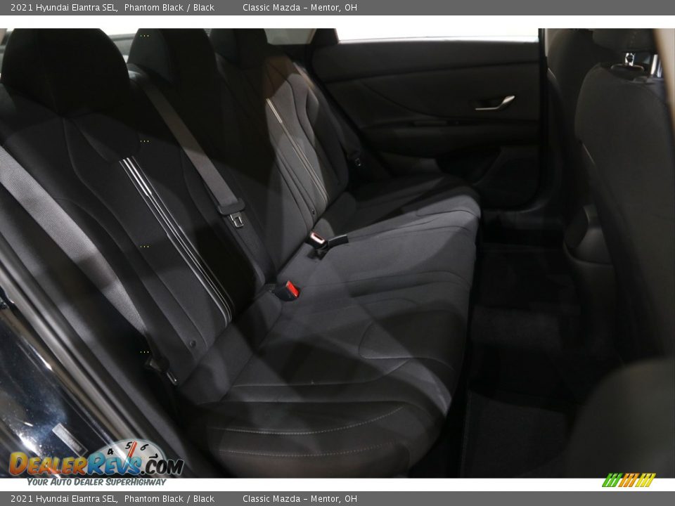 2021 Hyundai Elantra SEL Phantom Black / Black Photo #15