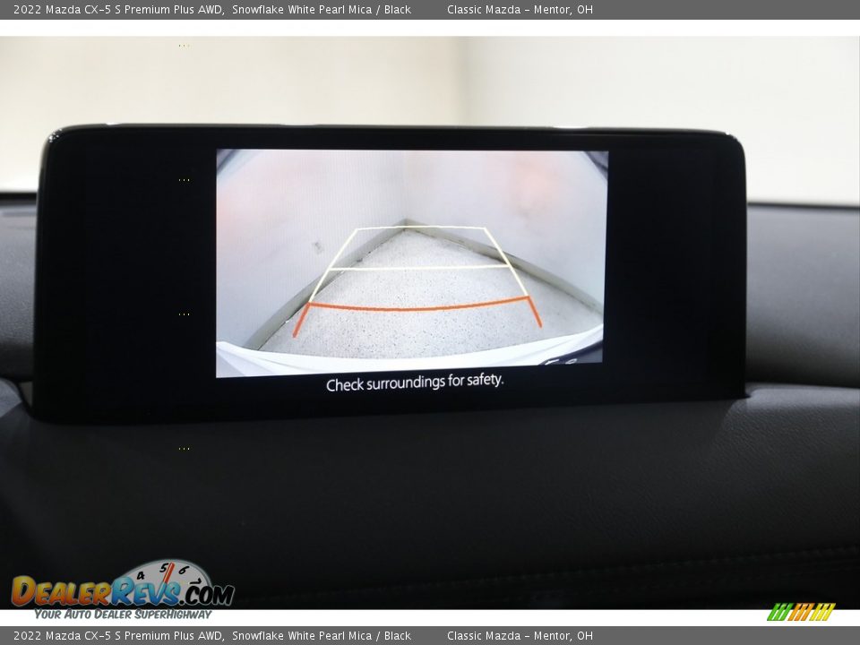 2022 Mazda CX-5 S Premium Plus AWD Snowflake White Pearl Mica / Black Photo #12
