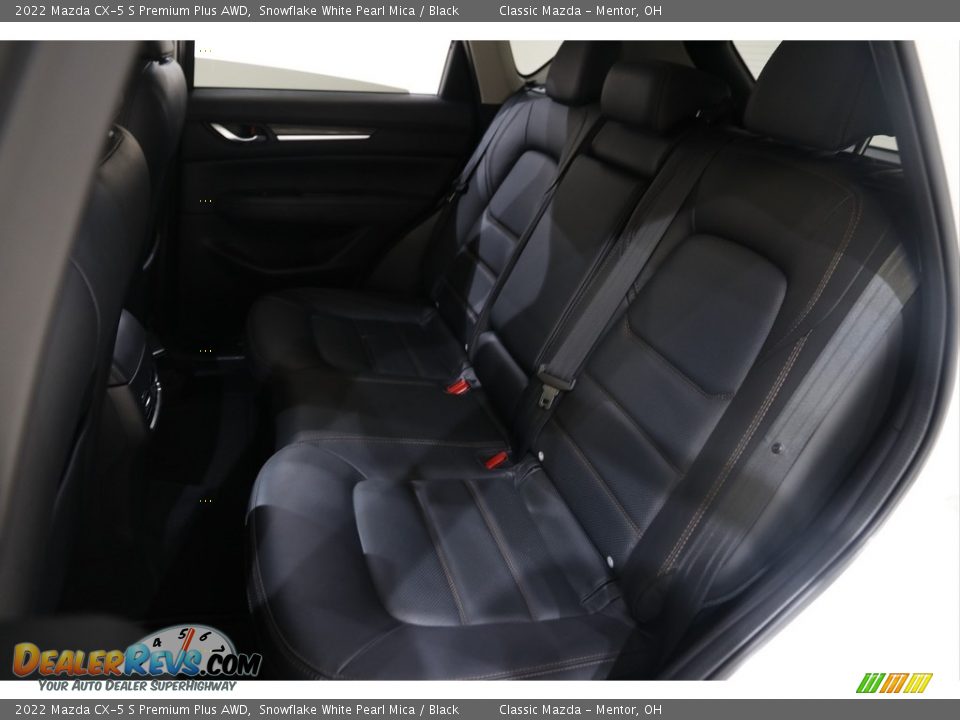 Rear Seat of 2022 Mazda CX-5 S Premium Plus AWD Photo #17