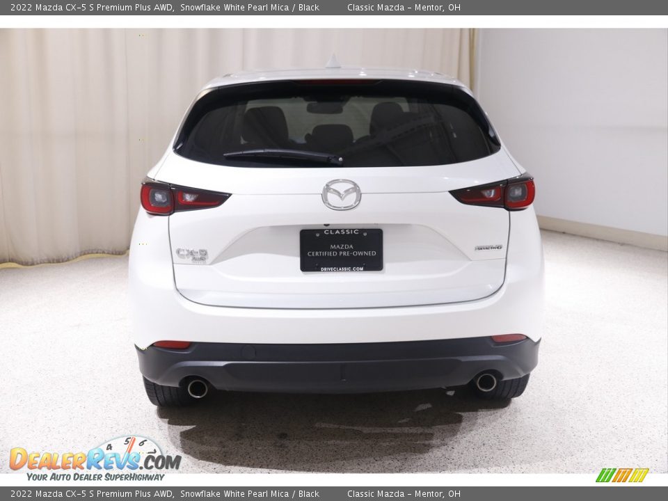 2022 Mazda CX-5 S Premium Plus AWD Snowflake White Pearl Mica / Black Photo #18