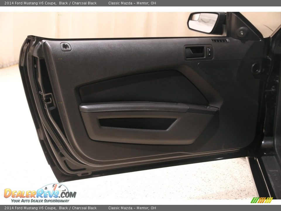 2014 Ford Mustang V6 Coupe Black / Charcoal Black Photo #4