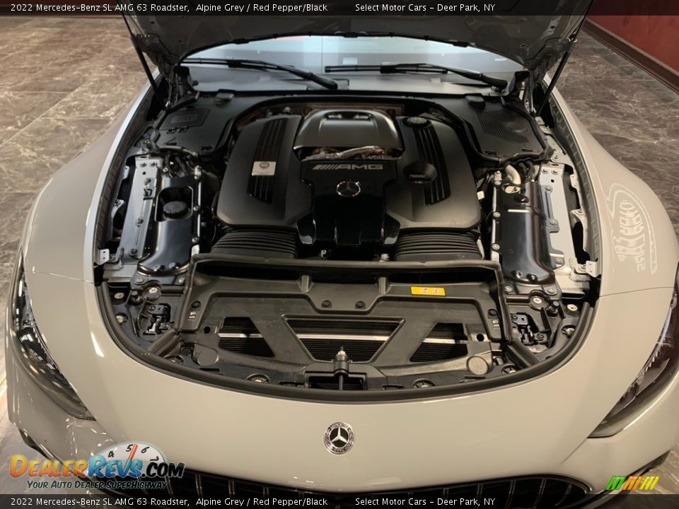 2022 Mercedes-Benz SL AMG 63 Roadster 4.0 Liter DI biturbo DOHC 32-Valve VVT V8 Engine Photo #13