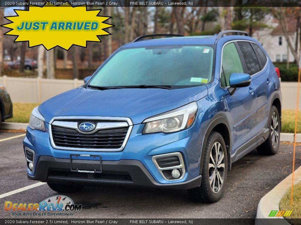 2020 Subaru Forester 2.5i Limited Horizon Blue Pearl / Gray Photo #1