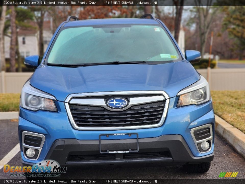 2020 Subaru Forester 2.5i Limited Horizon Blue Pearl / Gray Photo #2