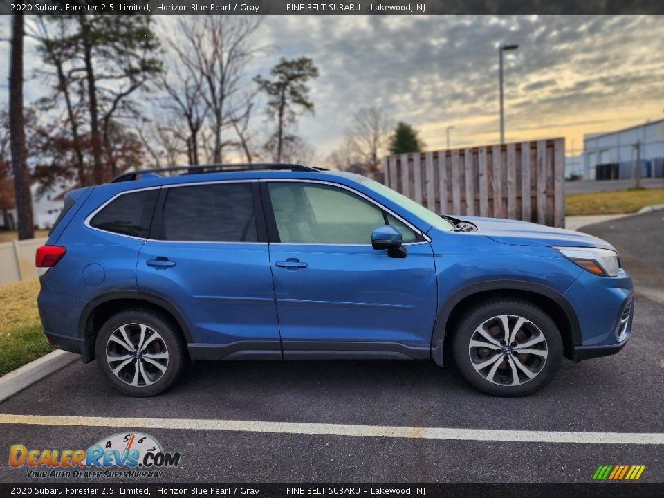 2020 Subaru Forester 2.5i Limited Horizon Blue Pearl / Gray Photo #4