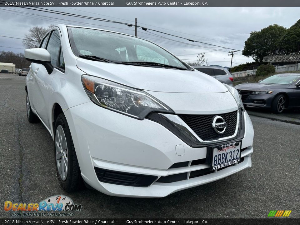 Fresh Powder White 2018 Nissan Versa Note SV Photo #1