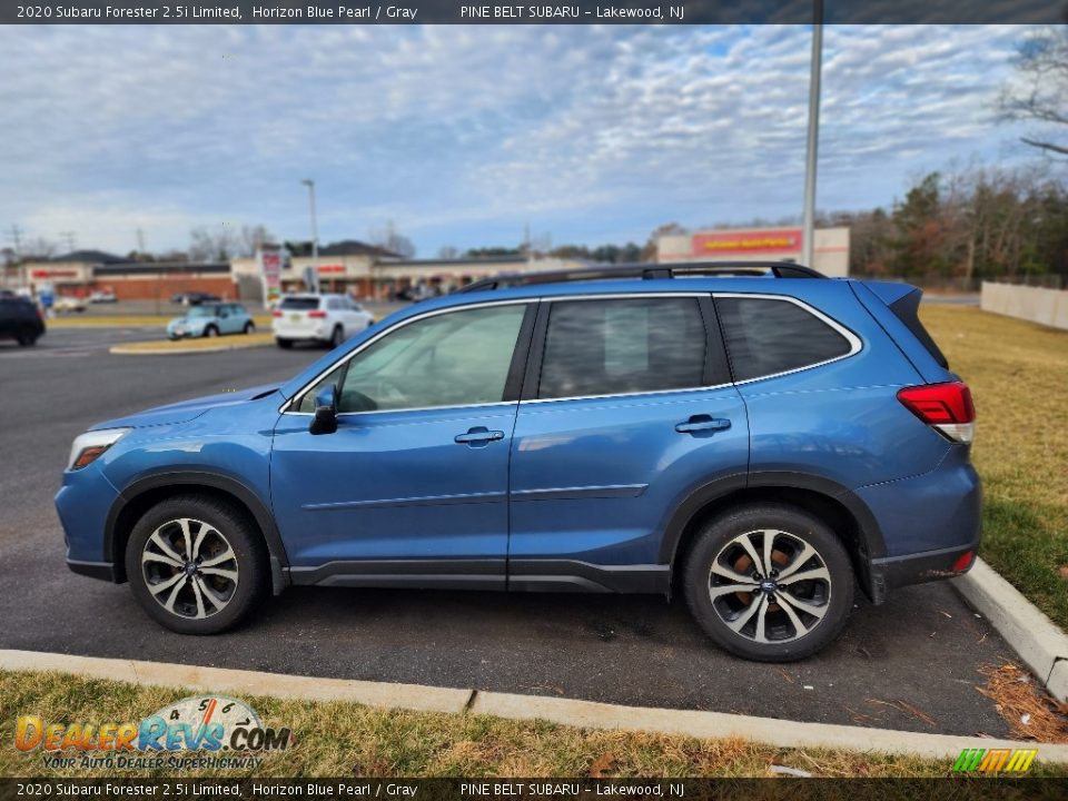 2020 Subaru Forester 2.5i Limited Horizon Blue Pearl / Gray Photo #9