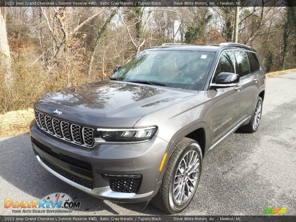 2023 Jeep Grand Cherokee L Summit Reserve 4WD Baltic Gray Metallic / Tupelo/Black Photo #2