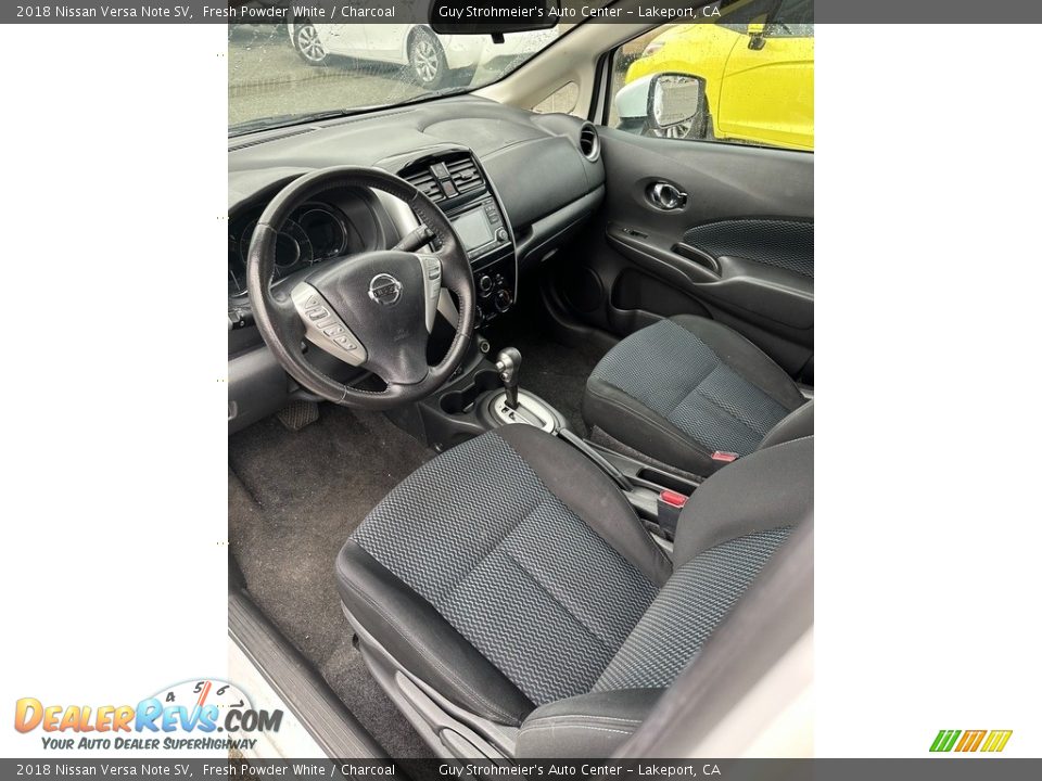 Charcoal Interior - 2018 Nissan Versa Note SV Photo #10