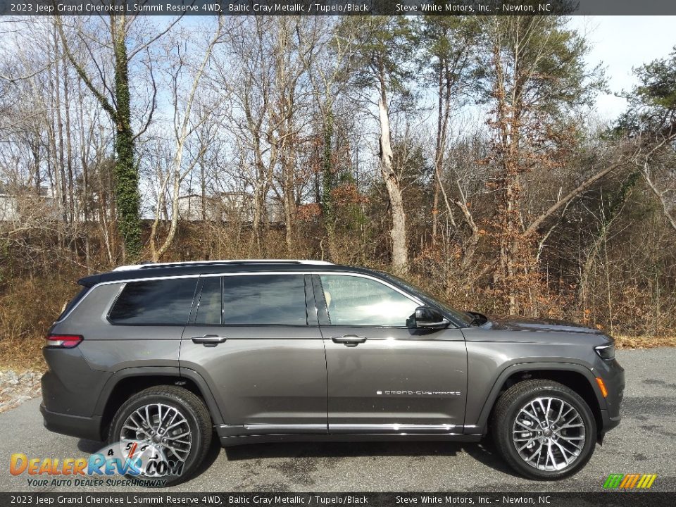 2023 Jeep Grand Cherokee L Summit Reserve 4WD Baltic Gray Metallic / Tupelo/Black Photo #5