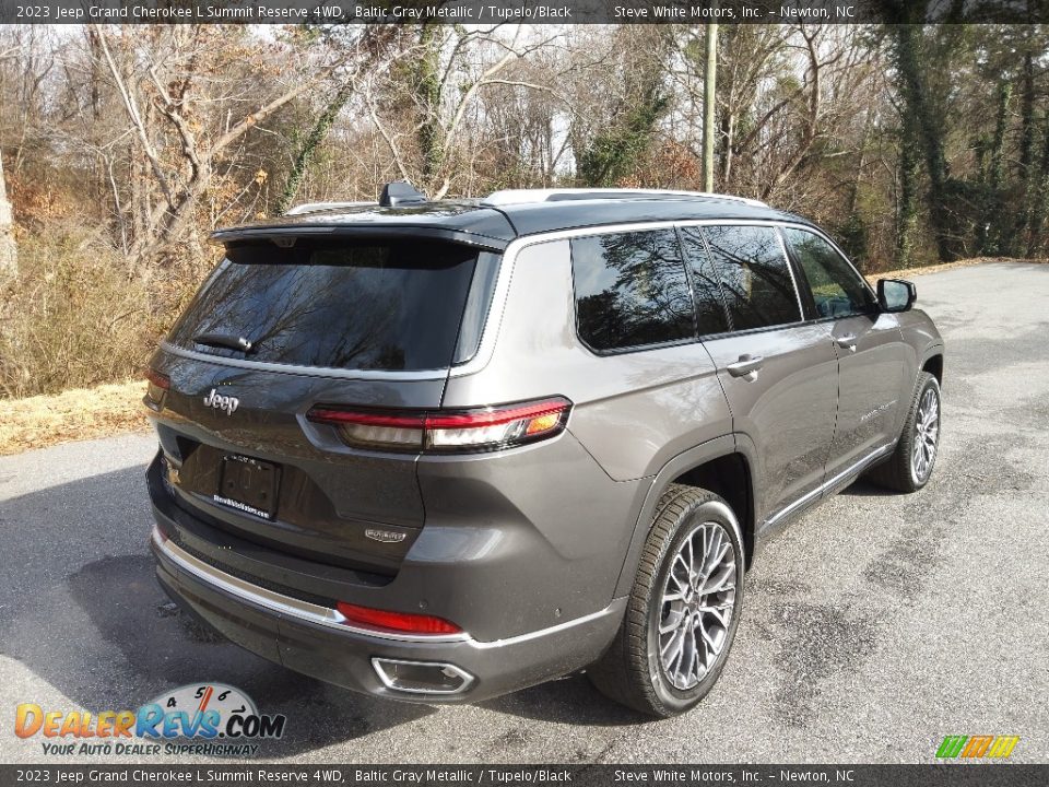 2023 Jeep Grand Cherokee L Summit Reserve 4WD Baltic Gray Metallic / Tupelo/Black Photo #6