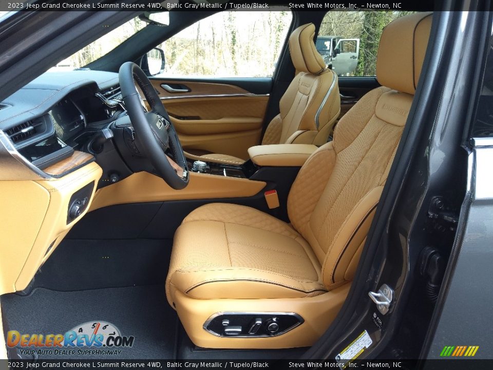 Tupelo/Black Interior - 2023 Jeep Grand Cherokee L Summit Reserve 4WD Photo #10