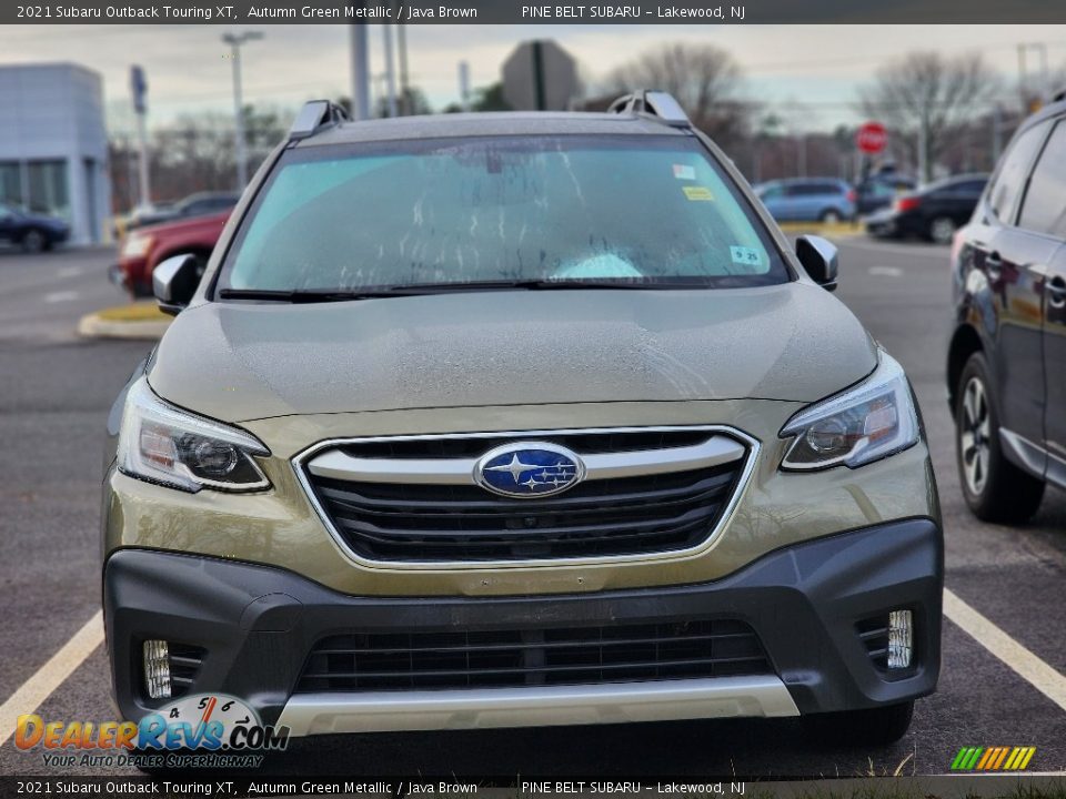 2021 Subaru Outback Touring XT Autumn Green Metallic / Java Brown Photo #2