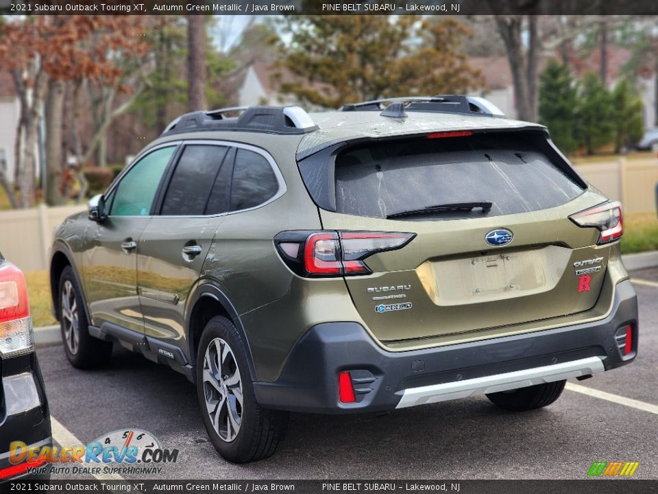 2021 Subaru Outback Touring XT Autumn Green Metallic / Java Brown Photo #8