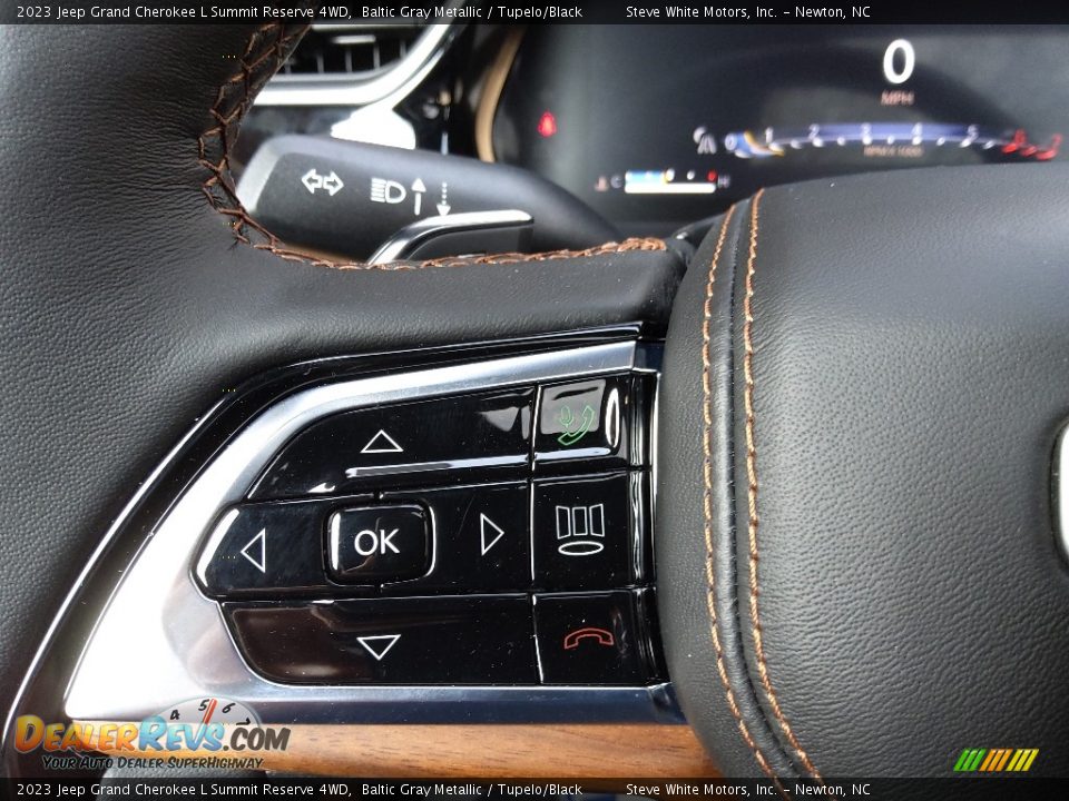 2023 Jeep Grand Cherokee L Summit Reserve 4WD Steering Wheel Photo #23