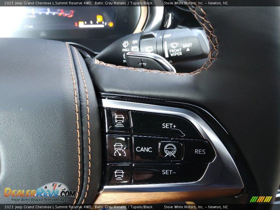 2023 Jeep Grand Cherokee L Summit Reserve 4WD Steering Wheel Photo #24