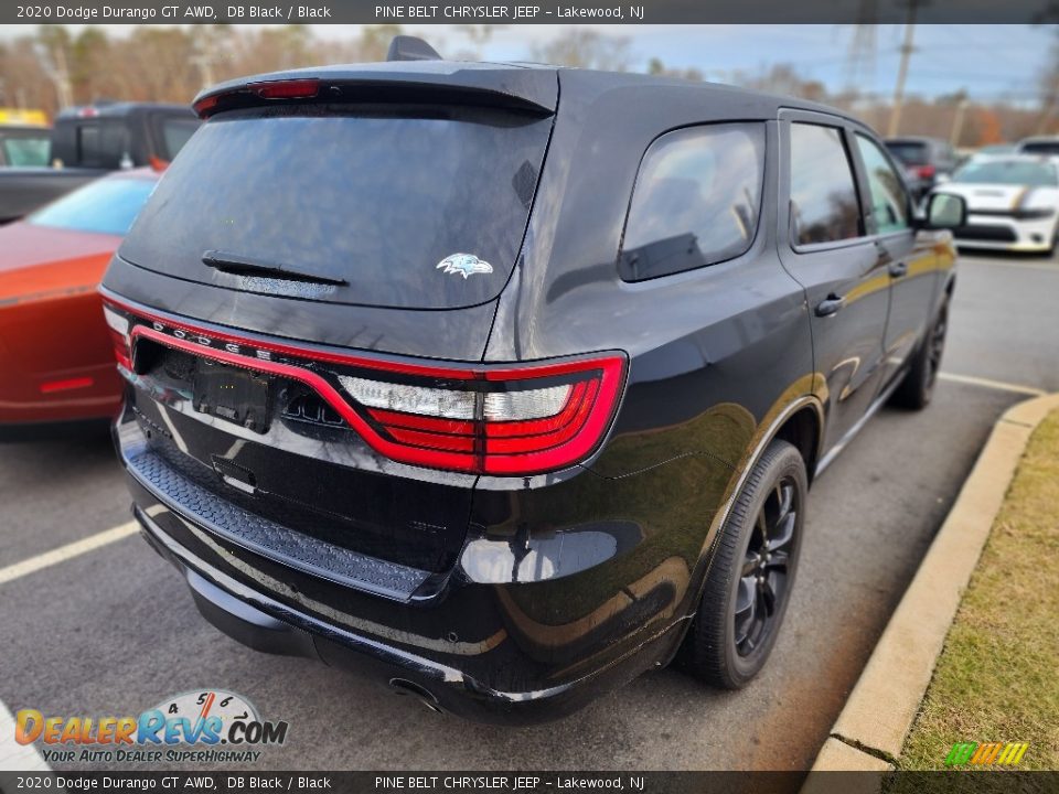 2020 Dodge Durango GT AWD DB Black / Black Photo #6