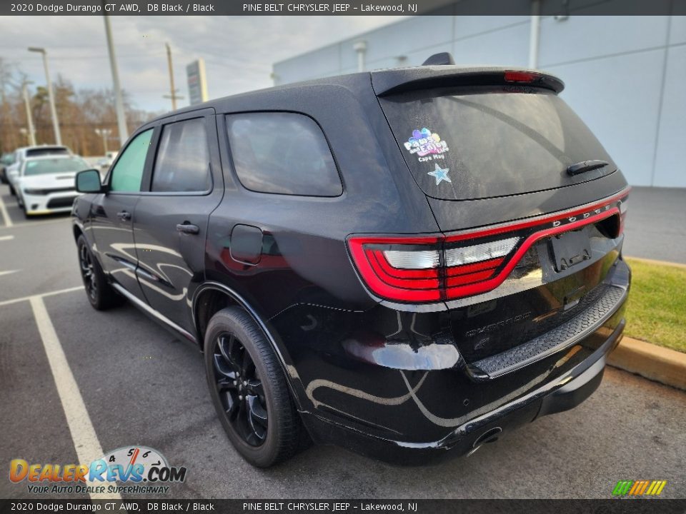 2020 Dodge Durango GT AWD DB Black / Black Photo #7