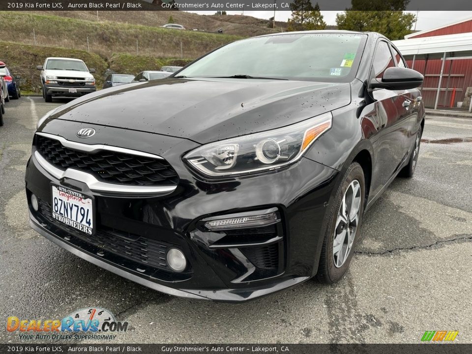 2019 Kia Forte LXS Aurora Black Pearl / Black Photo #3