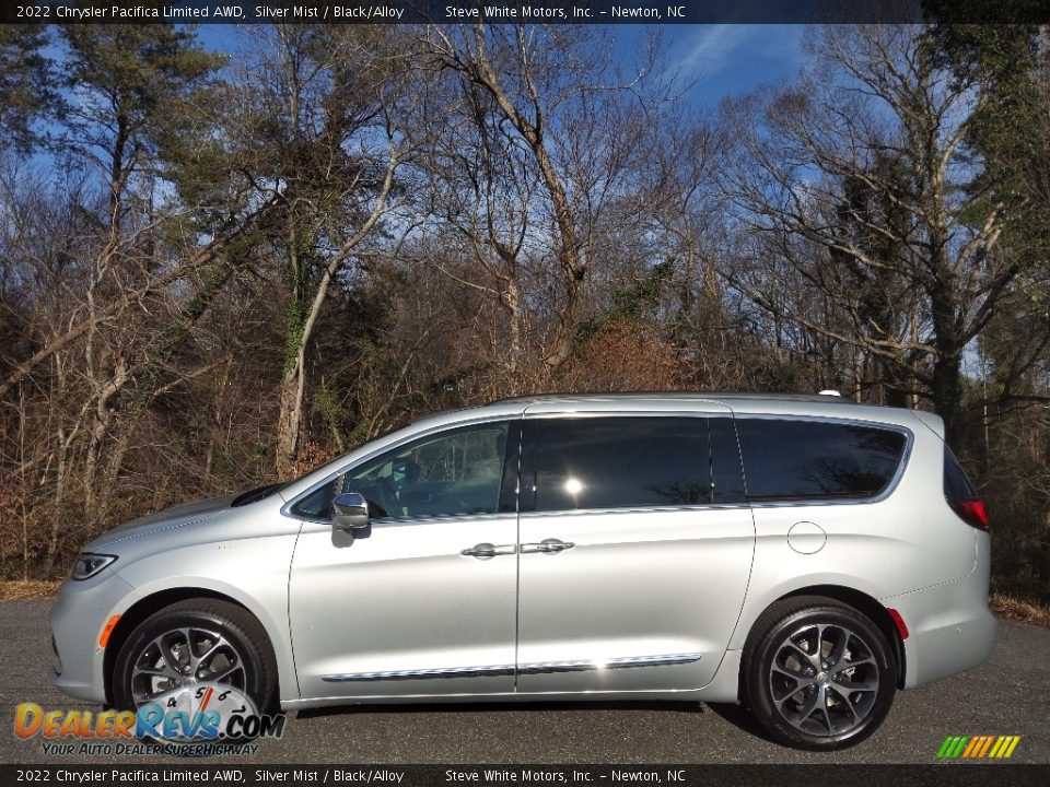 2022 Chrysler Pacifica Limited AWD Silver Mist / Black/Alloy Photo #1