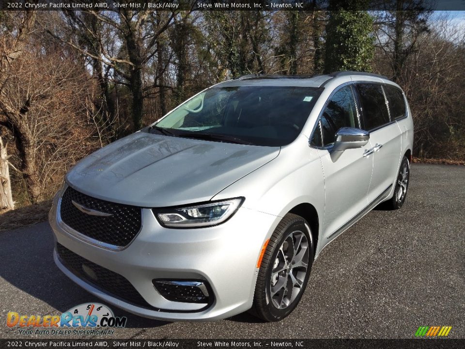 2022 Chrysler Pacifica Limited AWD Silver Mist / Black/Alloy Photo #2
