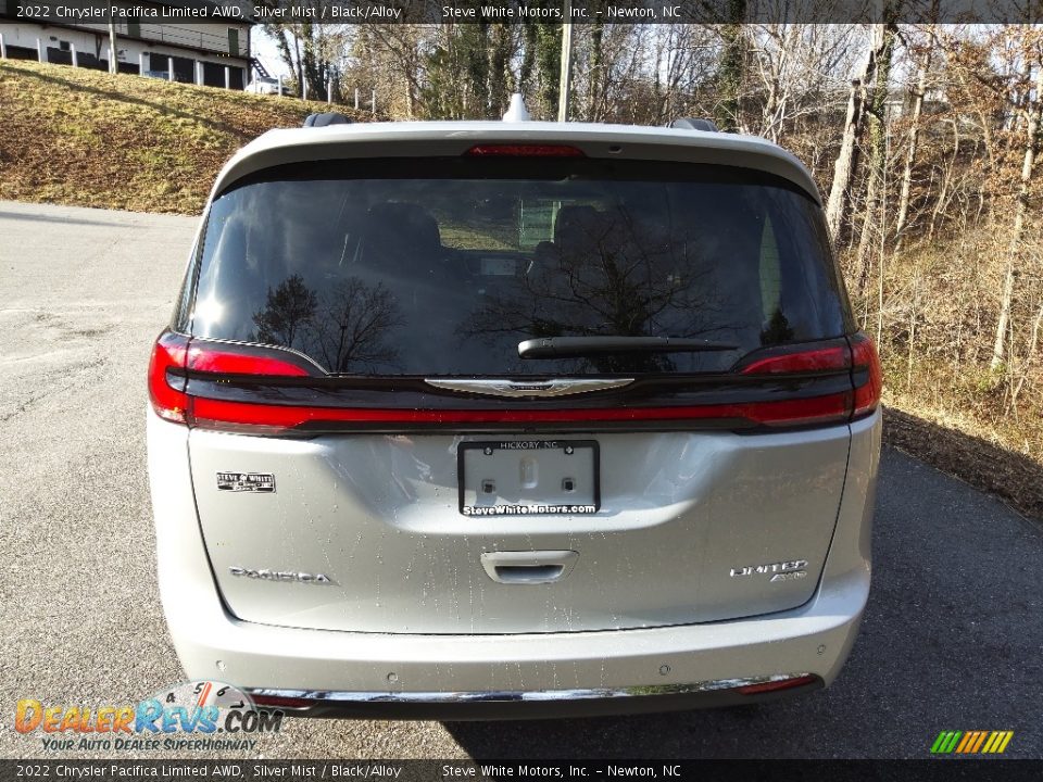 2022 Chrysler Pacifica Limited AWD Silver Mist / Black/Alloy Photo #7