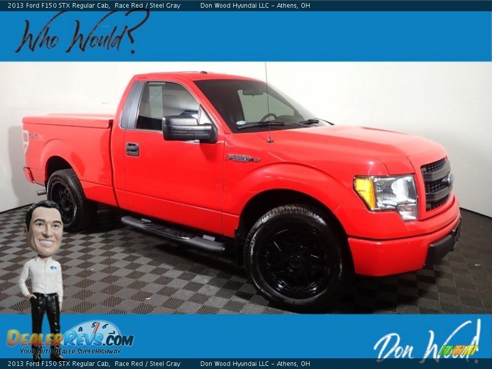 2013 Ford F150 STX Regular Cab Race Red / Steel Gray Photo #1
