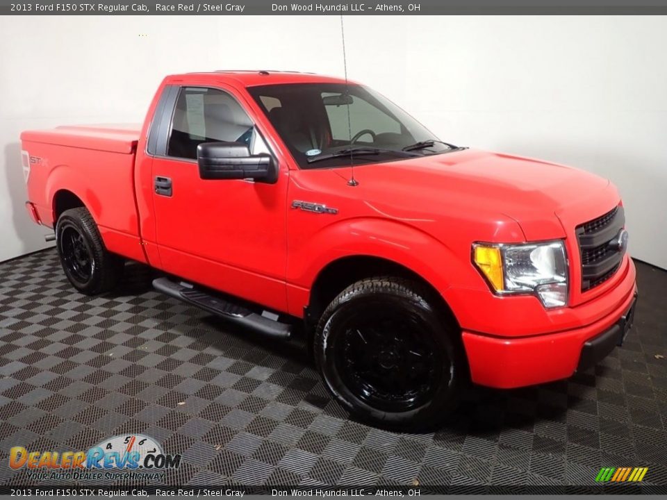 2013 Ford F150 STX Regular Cab Race Red / Steel Gray Photo #2