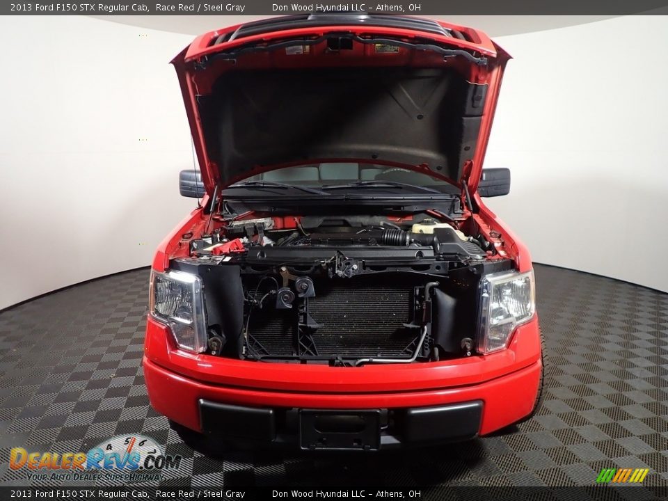 2013 Ford F150 STX Regular Cab Race Red / Steel Gray Photo #4