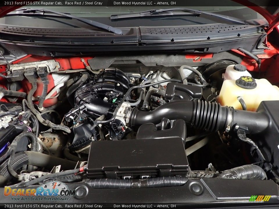 2013 Ford F150 STX Regular Cab Race Red / Steel Gray Photo #5