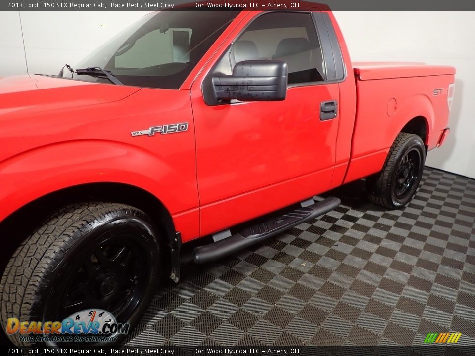 2013 Ford F150 STX Regular Cab Race Red / Steel Gray Photo #8