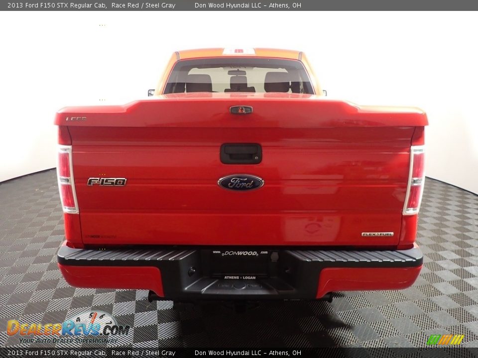 2013 Ford F150 STX Regular Cab Race Red / Steel Gray Photo #11